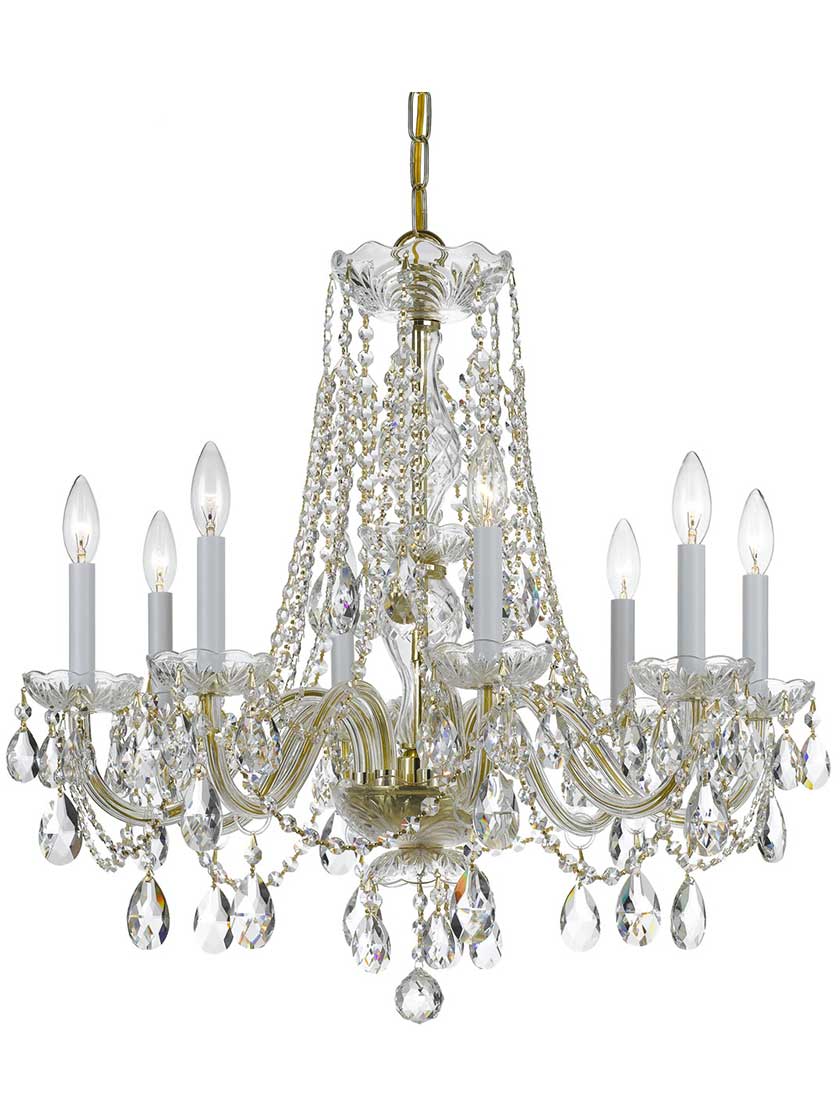 Traditional Crystal 8 Light Chandelier